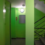 Un escalier intérieur