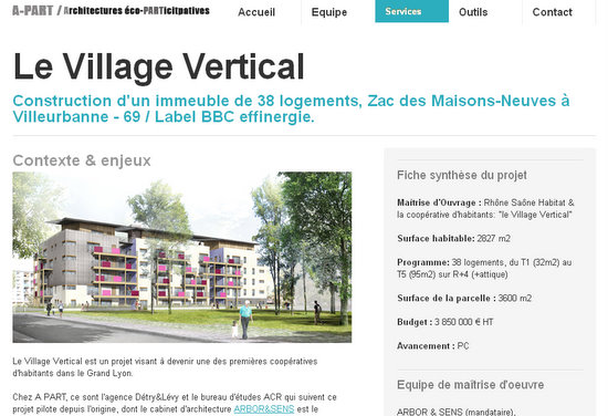 Lien vers le Village Vertical