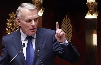 JM Ayrault à l'assemblée